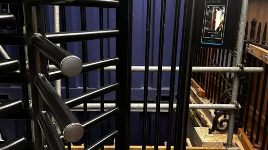 UKT 40 Single Turnstile Install 2